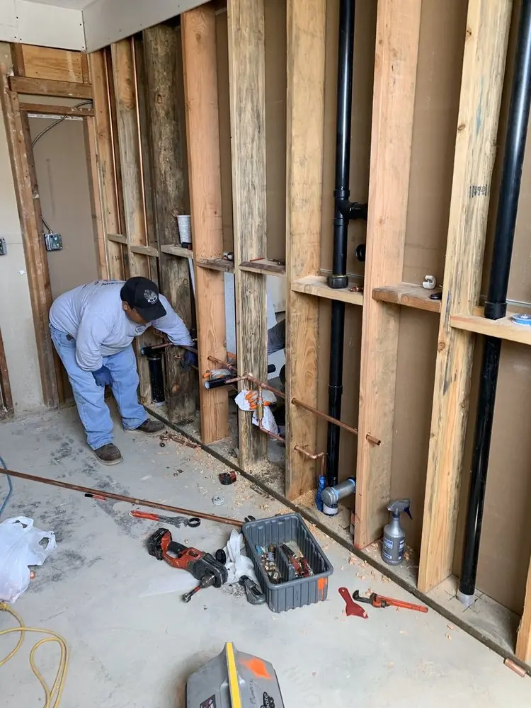 Commercial rough-in plumbing for Gas Line Repair in Thompson Riverview Terrace